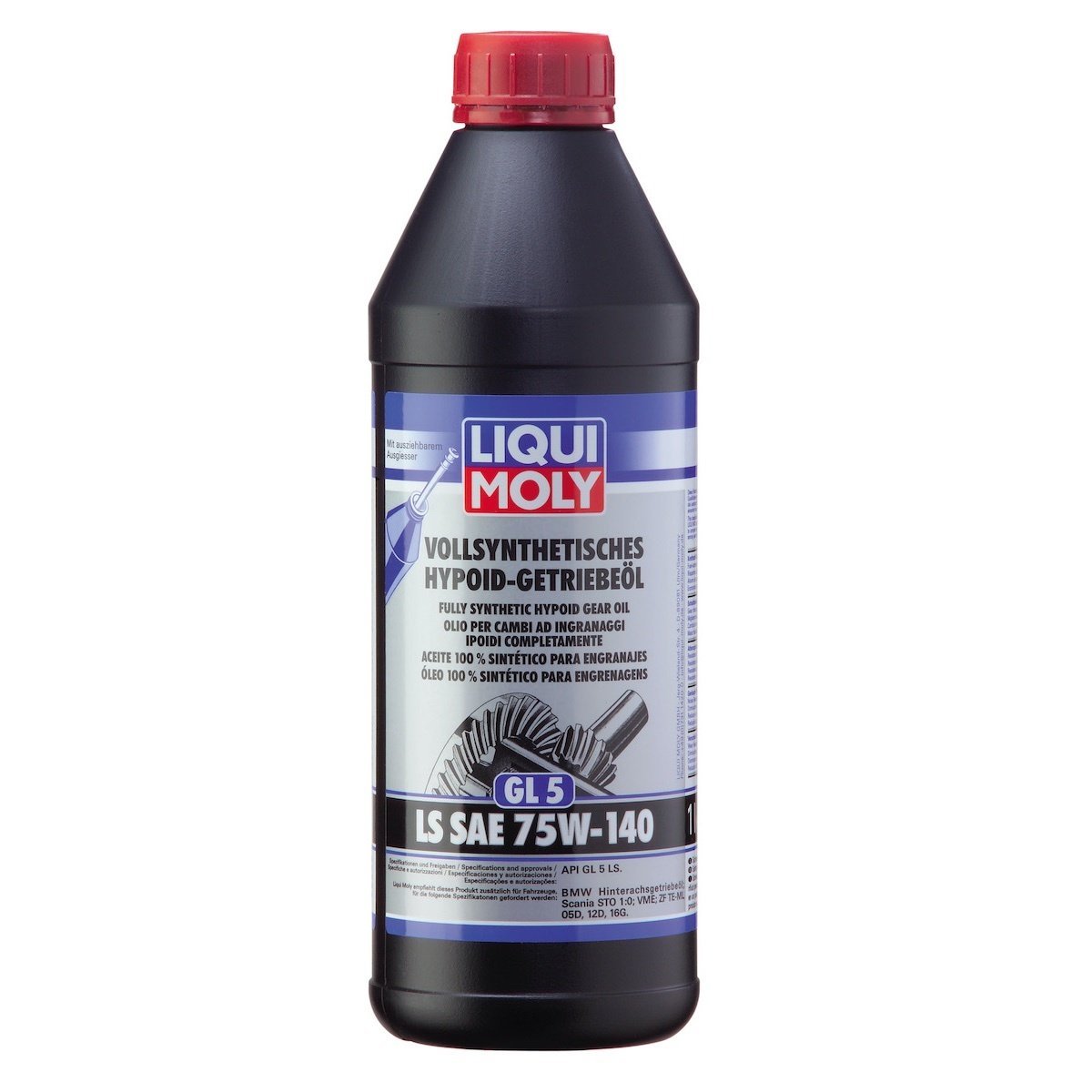 LIQUI MOLY 4421 | Tam Sentetik GL5 75W-140 Dişli Şanzıman Yağı 1 Litre (4421)