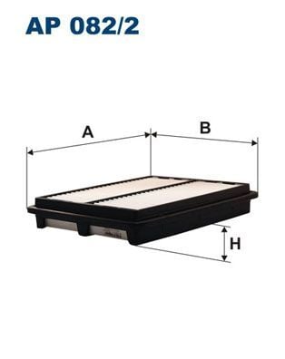 FILTRON AP082-2 | Hava Filtresi (Chevrolet