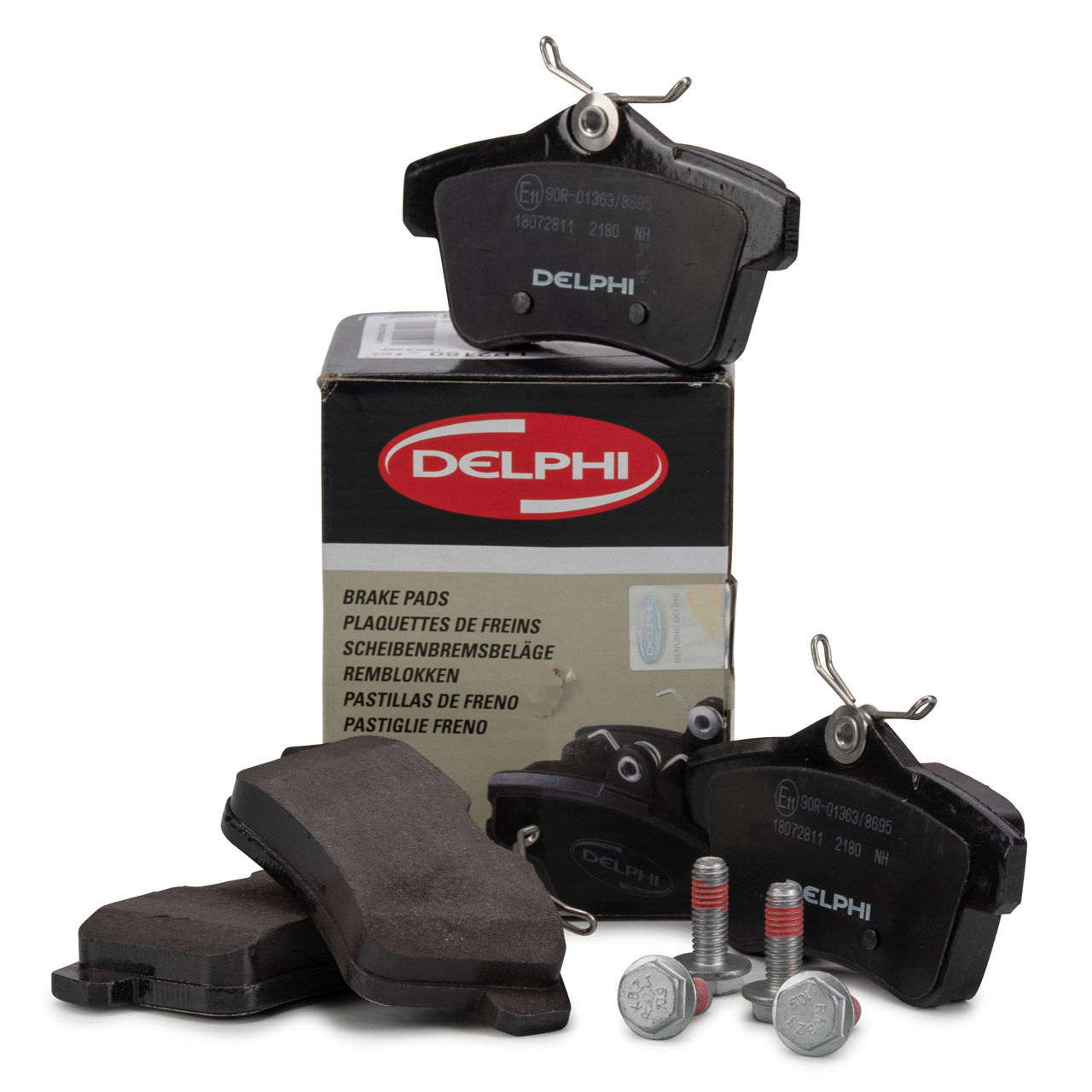 DELPHI LP2180 | Peugeot 308 2007-2013 Arka Fren Balata Takımı Alman Ürünü