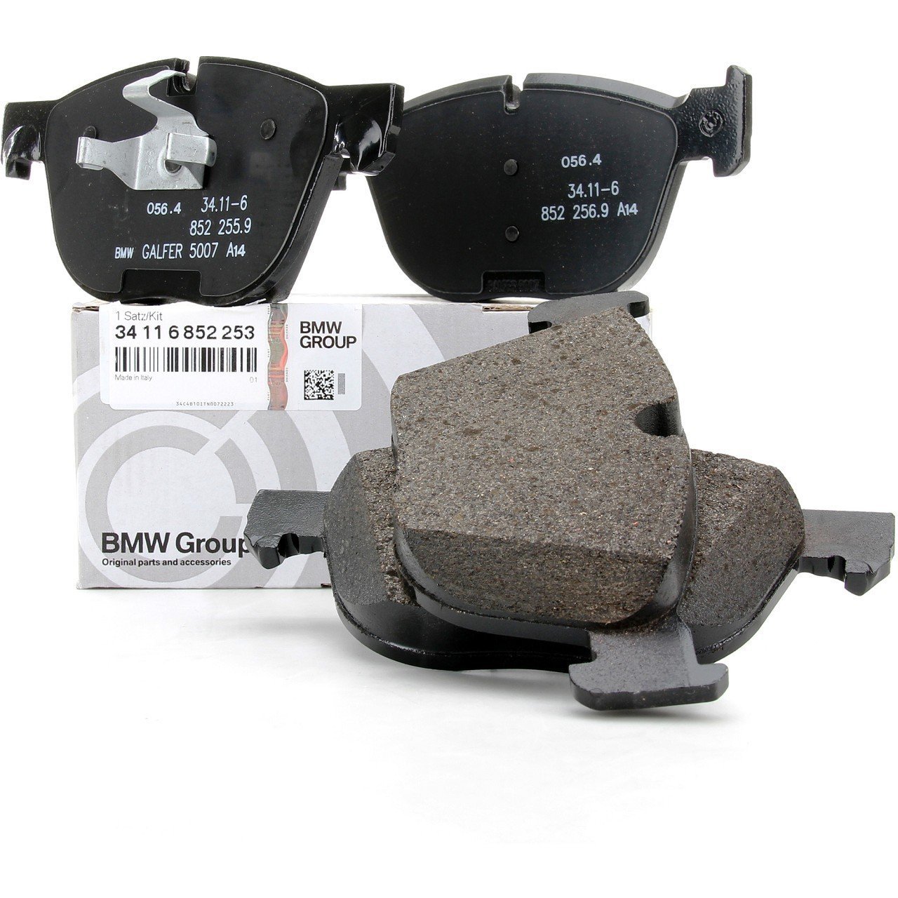 BMW 34116852253 | X5 Serisi E70 Kasa Ön Fren Balata Takımı Orijinal