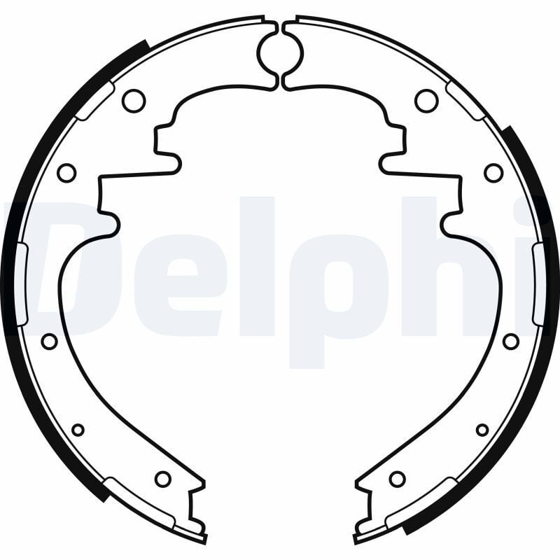 DELPHI LS2160 | Arka Fren Balatası Pabuç Ranger 06-11 4X4 Mazda Bt50 06-11 -