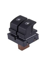 İTHAL 1Z0959858 Sol Ön Cam Düğmesi-İkili (Skoda Fabia 11-15 Octavia 09-13 Roomster 05-14)