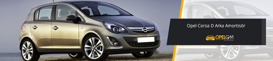 Opel Corsa D Arka Amortisör