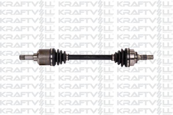 KRAFTVOLL 01010056 | Aks Ön Sol Komple (Dıs Freze:25 Ic Freze:24 Boy: 625mm) P307 C4 Dv4td (1.4 HDI) P307 Picasso Partner Tepe Berlingo III Dv6 (1.6 HDI) P307 Tu5jp4 (1.6 16V)