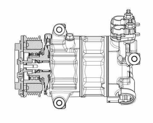 BEHR ACP654000P |Ford Puma 2020 Model Sonrası  Klima Kompresörü Mahle Marka Orijinal