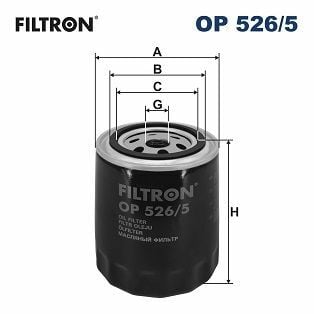 FILTRON OP526-5 | Yağ Filtresi 97-06 Passat 2.8 V6