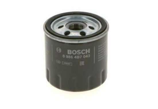 BOSCH 09864B7043 | Renault Megane 4 2015- 1.5 dCi Yağ Filtresi