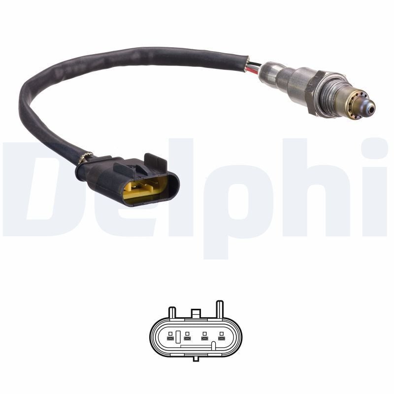 DELPHI ES21201-12B1 | Lambda Sensörü 16-Egea