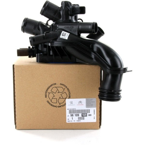 PSA 9810916980 | Peugeot 308 1.6 Vti Termostat Komple Orijinal