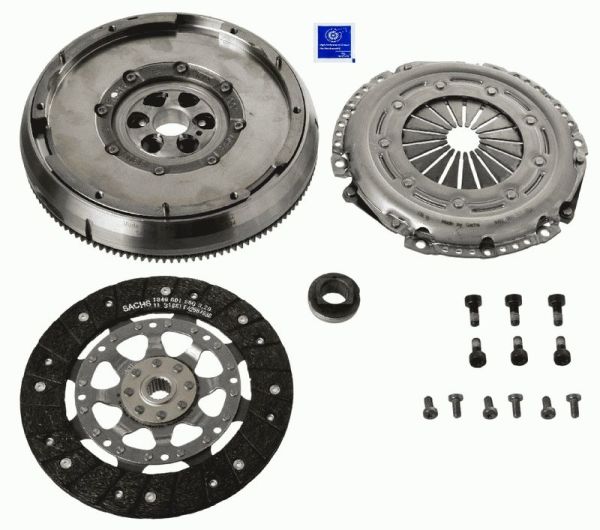 SACHS 2290601002 | Dmf Volant + Debriyaj Seti C3 C4 C5 P206 P207 P307 P308 P407 P1007 P3008 Partner Tepee Dv6 (1.6 HDI 16V