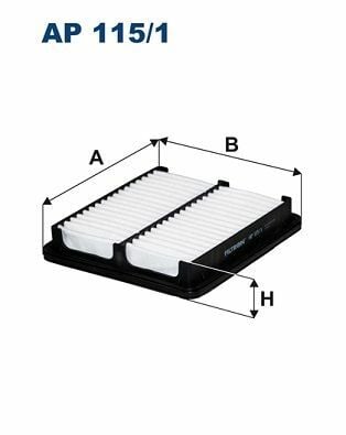 FILTRON AP115-1 | Hava Filtresi 16-Cx-3
