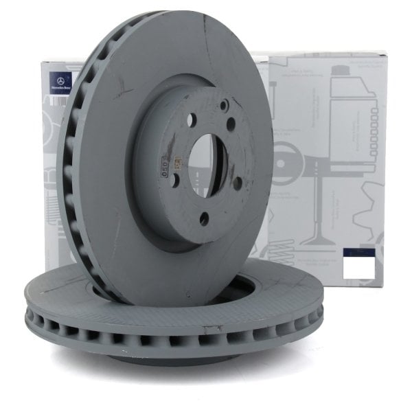 MERCEDES-BENZ A000421121207 | E Serisi W212 Kasa 4-MATIC Ön Fren Disk Takımı Orijinal (0004211212)