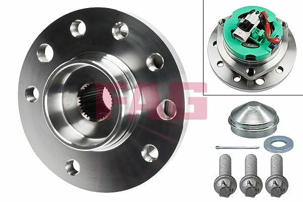 FAG 713644060 | Ön Teker Rulmanı ABS li 5 Delik Astra G Zafira 1.6 / 1.8 / 1,7Cdtı / 2.0 CDTI -