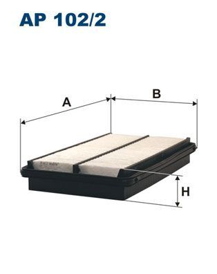 FILTRON AP102-2 | Hava Filtresi 99-03 Accord