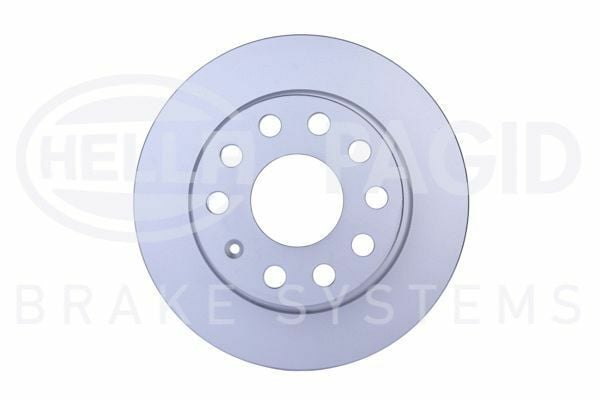 HELLA PAGID 8DD355109-601 | Fren Diski Arka Kaplamalı (VW Caddy 04-Golf 04-Audi A3 04-Seat Leon 06 -) | 2 Adet