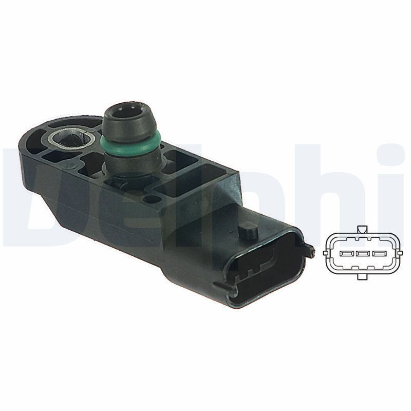 DELPHI PS10130 | Basınç Sensörü Clio.3-Kng-Lgn.2.3-Mgn.2-Mds-Mst 1.5D-1.9D-2.5D