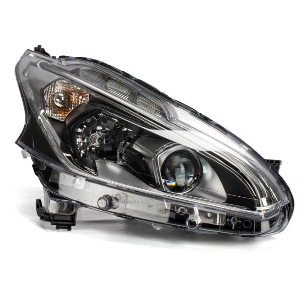 PSA 9810805880 | Peugeot 208 2012-2020 Ön Sağ Far Mercekli Siyah Tip Orijinal