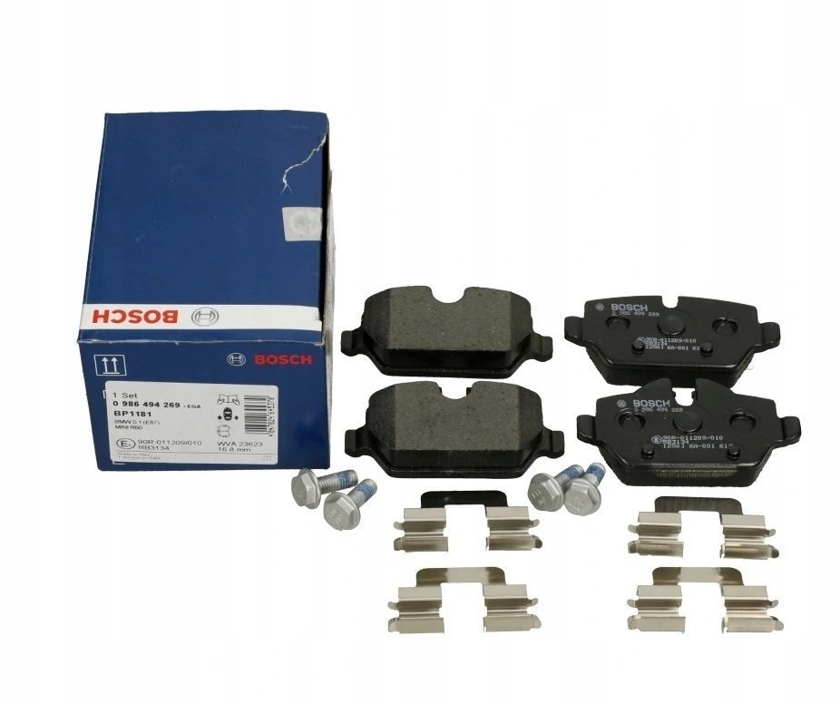 BOSCH 0986494269 | Bmw 1 Serisi E81 Kasa Arka Fren Balata Takımı