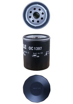 MAHLE OC1397 | Yağ Filtresi 16-Boxer-Exp-Jumper 2.0Hdi