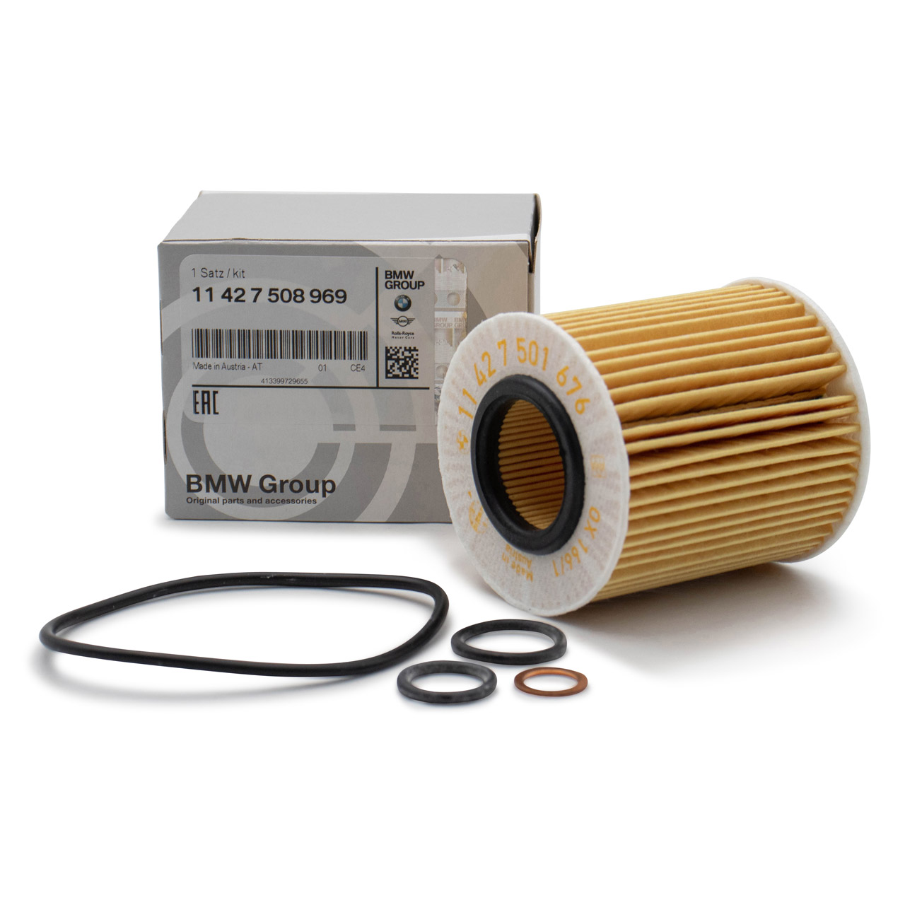 BMW 11427508969 | E90 Kasa 320i Yağ Filtresi Orijinal