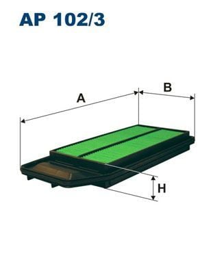 FILTRON AP102-3 | Hava Filtresi 04-Accord Euro