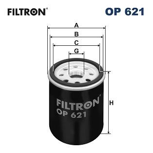 FILTRON OP621 | Yağ Filtresi 06-G.Vitara 05-Swift.3-Sx4