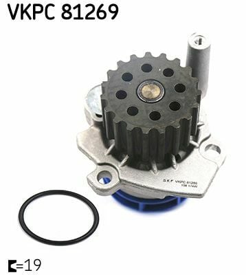 SKF VKPC81269 | Devirdaim Crafter Ckub Caddy 11-15 Golf Jetta Polo T6 10-15 Amarok 10-16 A1 A3 A4 A5 A6 Q3 Q5 Altea Ibiza Leon Fabia Octavia Superb 1.2 / 1.6 / 2.0 TDI Caye Cayd Cfhf Cfhc Cfhe Clca Cfja 10 -