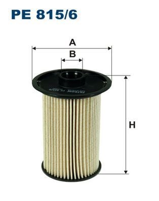 FILTRON PE815-6 | Mazot Filtresi Focus-Cmax-Mondeo 1.8Tdci-Di