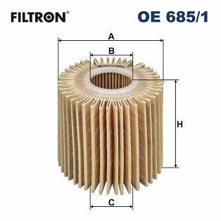 FILTRON OE685-1 | Yağ Filtresi 06-Yaris 1.4D-4D