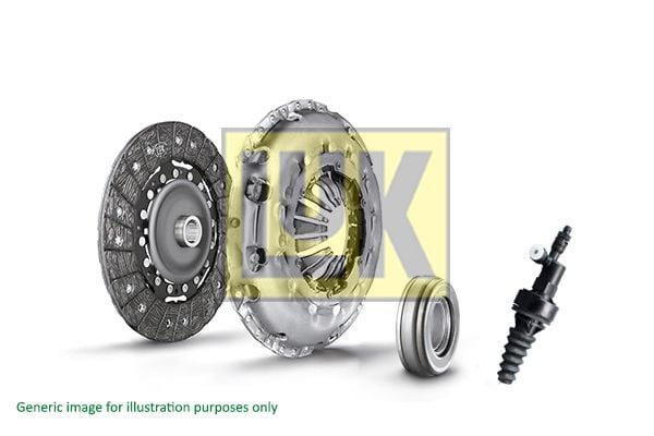 LUK 620326822 | Debriyaj Seti Opel Corsa F 1.2 P1007 P206 P207 Nemo Bipper C2 C3 C3 II C3 III Dv4td (1.4 HDI 8V) 02 -