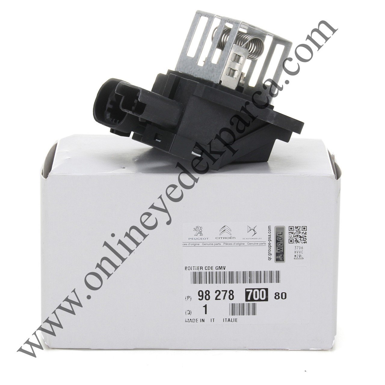 PSA 9827870080 | Citroen C-Elyse 2012-2020 Fan Rezitansı Fan Rolesi Orijinal