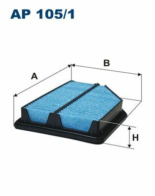 FILTRON AP105-1 | Hava Filtresi 07-Cr-V 2.0İ