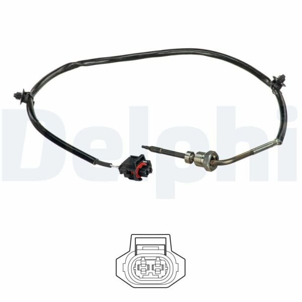 DELPHI TS30226 | Egsoz Sıcaklık Sensörü (Oksijen Sensörü) Captiva Antara Pozisyon 2