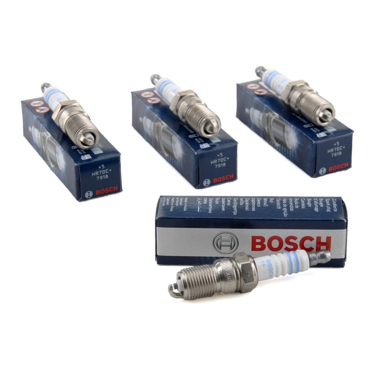 BOSCH 0241235753 | Mercedes W201 Kasa 190E 102 Motor Ateşleme Bujisi (H7DC)
