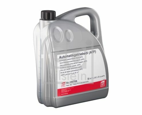 FEBI BILSTEIN 100708 | Otomatik Şanzıman Yagı Sarı 5 Litre Mb 236.16, Mb 236.17 | 4 Adet