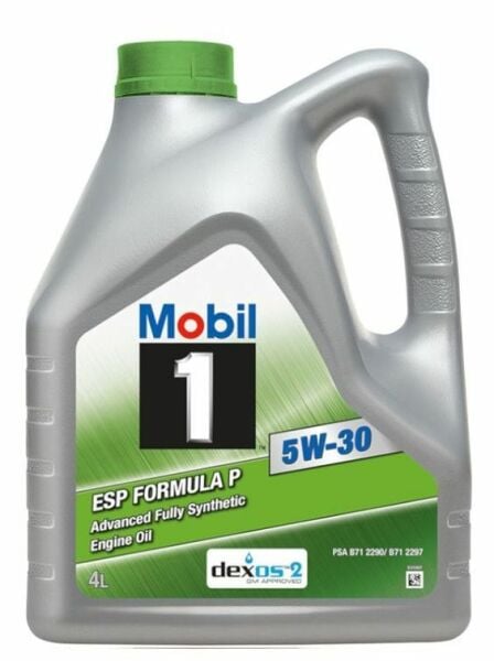 Mobil 1™ ESP Formula P 5W-30 Motor Yağı 4 Litre (Puretech & BlueHDI) - PEUGEOT, CITROEN, OPEL, DS