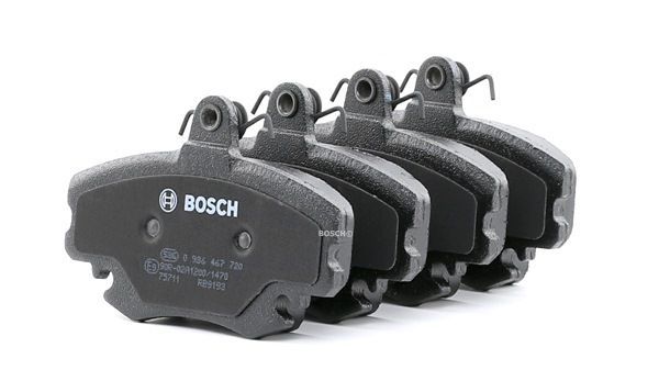 BOSCH 0986495212 | Renault Symbol 2006-2008 Ön Fren Balata Takımı