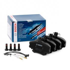 BOSCH 0986495212 | Renault Symbol 2006-2008 Ön Fren Balata Takımı