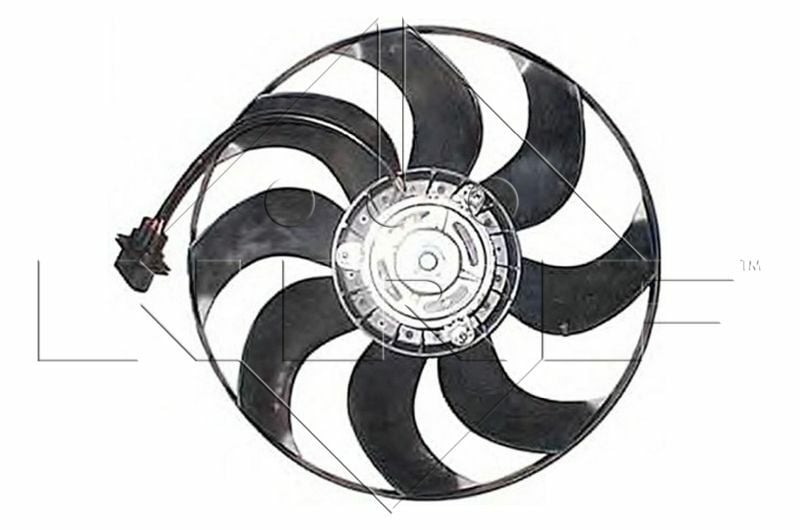 NRF 47375 | Fan Motoru (300W 390mm) Cordoba Ibıza Iv V Fabia Roomster Polo