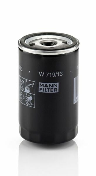 MANN W719-13 | Yağ Filtresi W201 90-93 W124 86-92 S124 85-92 W126 85-91 R129 89-93