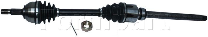 FORMPART 21380071S | Aks Sağ Komple P407 (Dıs Freze:25, Ic Freze: 24, Boy: 955) Dw10bted4 (2.0 HDI 16V) Ew12j4 (2,2 16V) , Full Otomatik Şanzıman