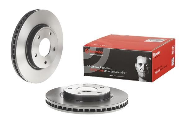 BREMBO 09.B647.11 | Fren Diski Lancer 1.5 / 1.6 / 1.8 08-Ön | 2 Adet