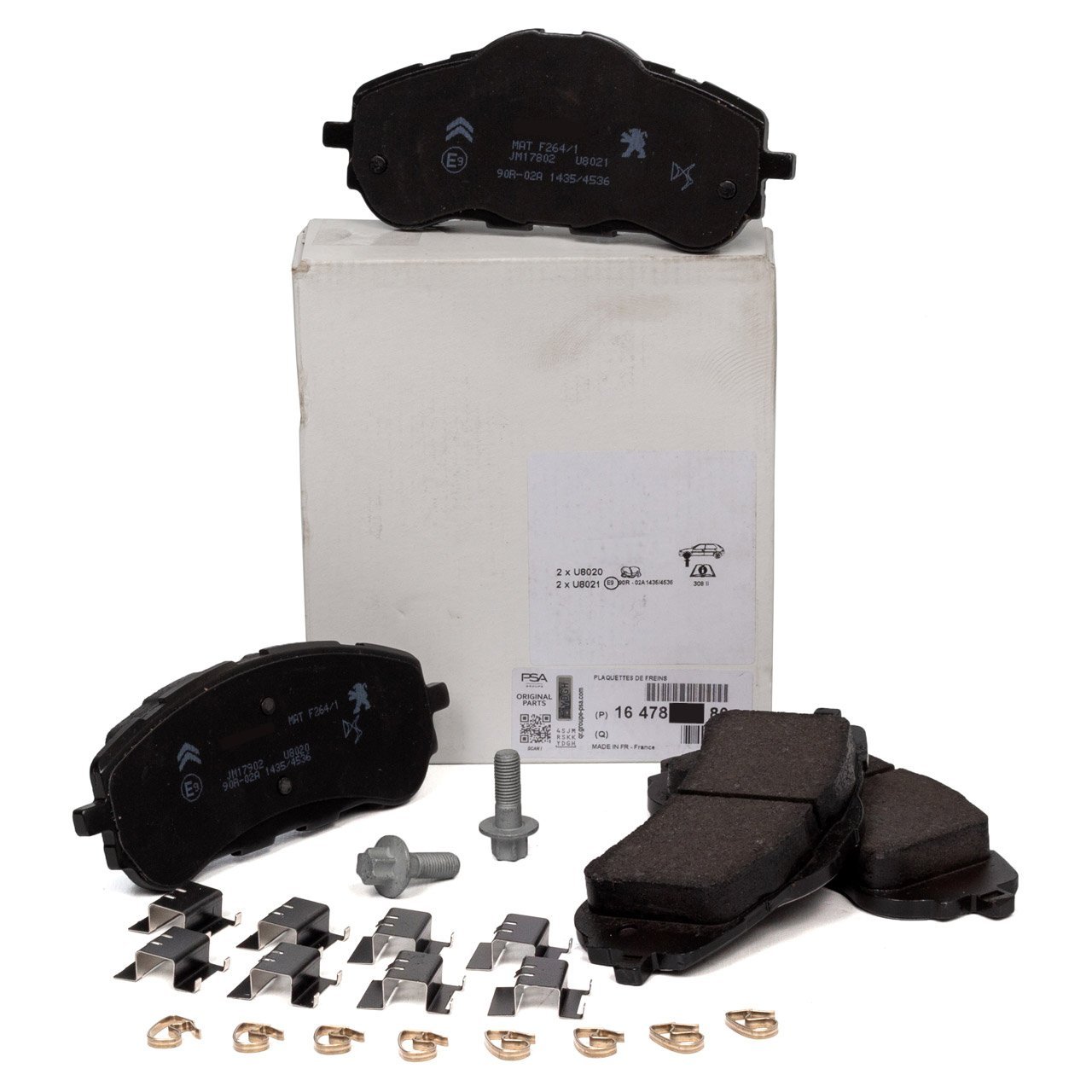 PSA 1647880280 | Citroen C5 Aircross Ön Fren Balata Takımı Orijinal