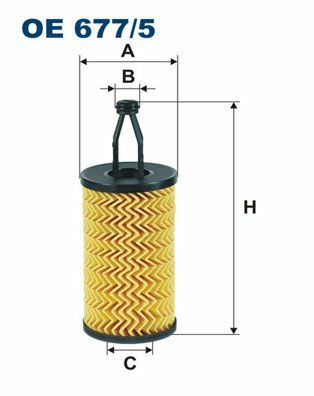 FILTRON OE677-5 | Yağ Filtresi 11-C-Seri (W204-W205-S204-S205) E-Seri (W212-S212)