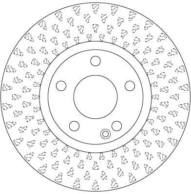TRW DF6501 | Disk On 12-A-Seri (A180-A200-A220-A250) B-Seri (B180-B200-B220-B250) | 1 Adet