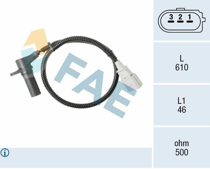 FAE 79115 | Krank Devir Sensörü Polo.IV 1.4Tdi *Ahw-Anm-Bnm-Bkr*