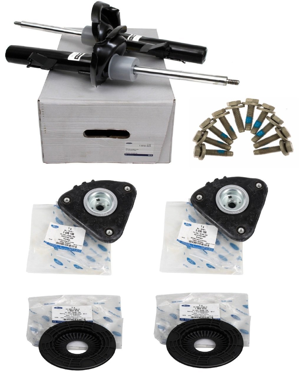 Ford Focus 2008-2011 Ön Amortisör / Amortisör Takoz ve Bilya Seti Ford Orijinal