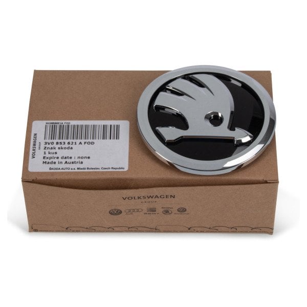 VAG / ORJINAL 3V0853621AFOD | Skoda Kamiq 2019 Model Sonrası Ön Skoda Amblemi Orijinal
