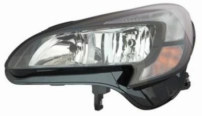 DEPO 442-1186RMLDEM2 | Ön Far Sağ Motoru Uzerınde Siyah Opel Corsa 14 -