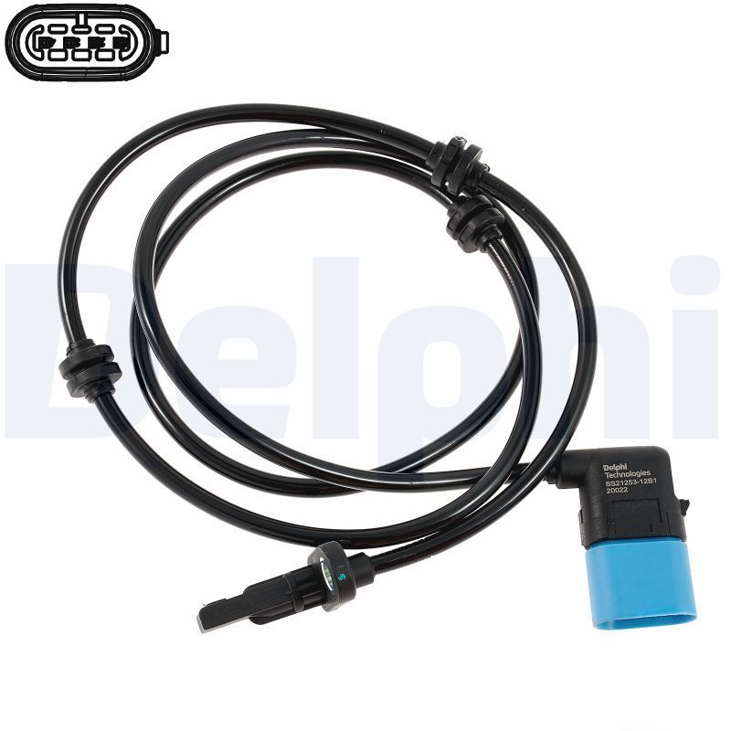 DELPHI SS21253-12B1 | ABS Sensörü (Mercedes W176-W246-C117-X156 Arka)